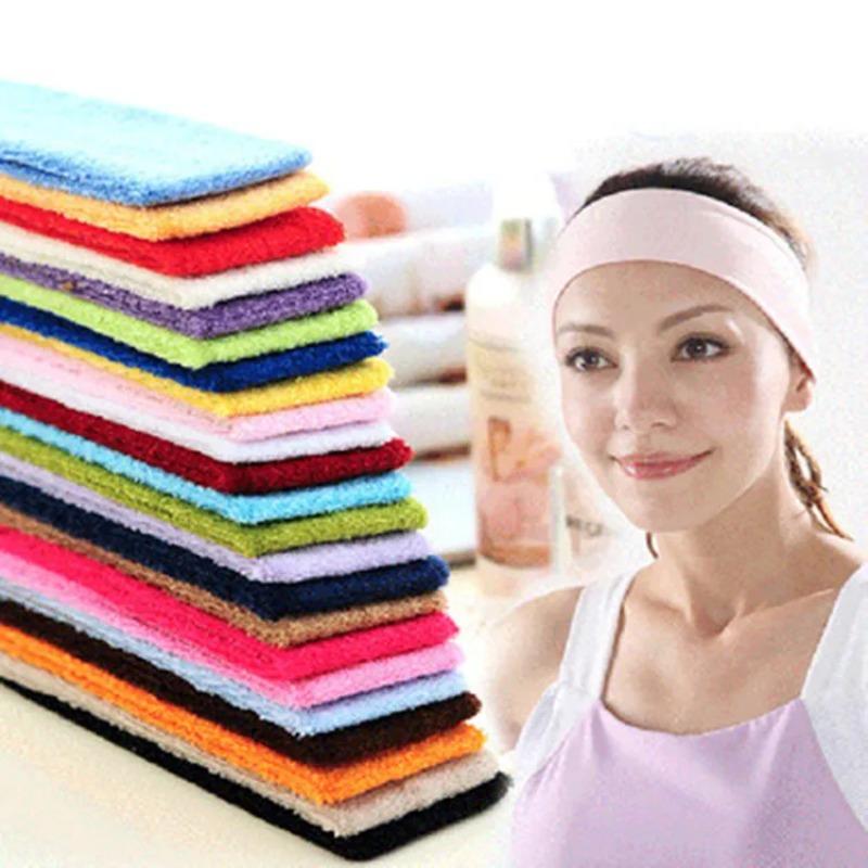 New Pure Cotton Fashionable Sports Headband Sweat Absorbing Unisex Headband High Elasticity Soft Hair Accessory Yoga Headband