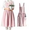 Adult/Children Florist Apron Solid Color Gardening Work Uniform Children's Apron  Craft Workshop