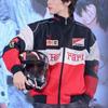 Ferrari Racingdräkt Broderad Motorcykeljacka Cykeldräkt Motorcykeldräkt Casual Sportjacka För Ferrari 488 Roma F8 SF90