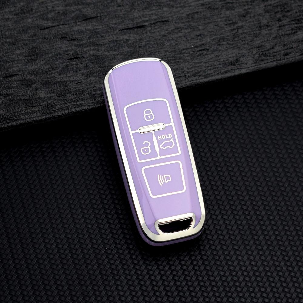

Tpu Key Cover Case Automobile Key Holder Fob for Proton Saga X50 S70 X70 X90 E.MAS 7 Persona Iriz Key Chain Car Bag Accessories