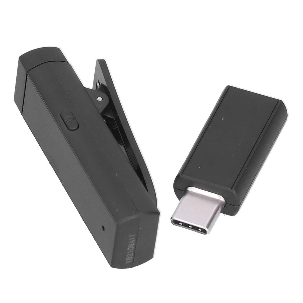 2.4Ghz Wireless Mini Lavalier Microphone Noise Reduction for Live Streaming Interview BroadcastFor
