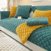 Thicken Imitate Sheep Plush Sofa Cover Universal Non-slip Sofa Mat Winter Warm Sofa Towel Couch Cushion for Living Room Home