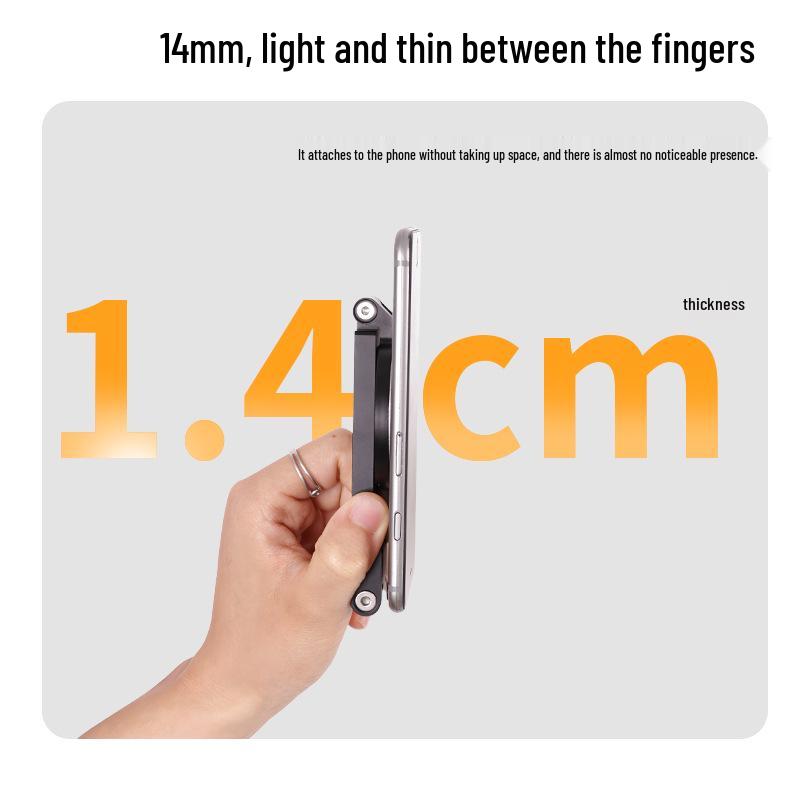 Adjustable Magnetic Folding Phone Stand for Desktop Streaming
