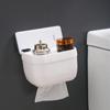 Traceless Sticker Toilet Toilet Tissue Hole-free Shelf