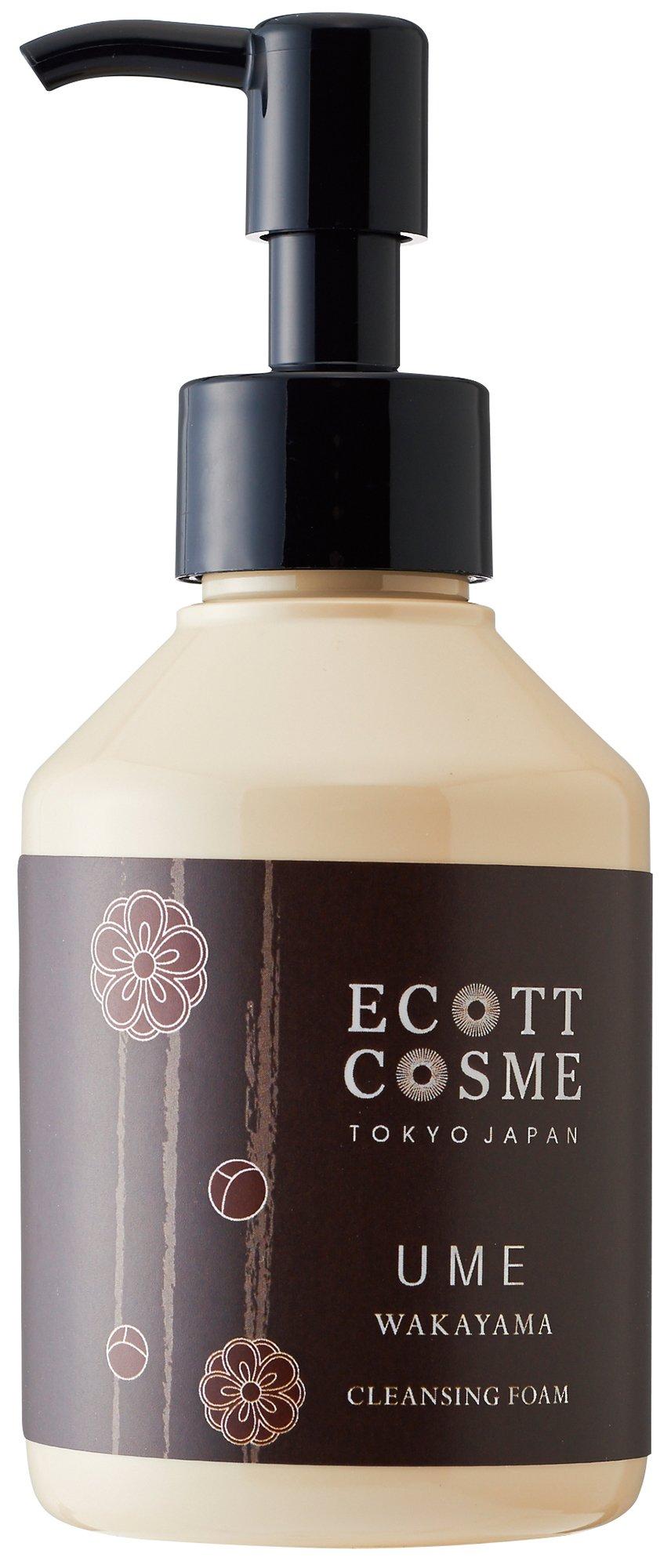 

Ecot Cosme Organic Cleansing Wakayama Prefecture & Foam, Plum,