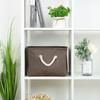 Fabric Storage Basket with Dual Handles Collapsible Storage Bins for Toys Laundry Clothes Storage Home Organizer Bedroom Closet