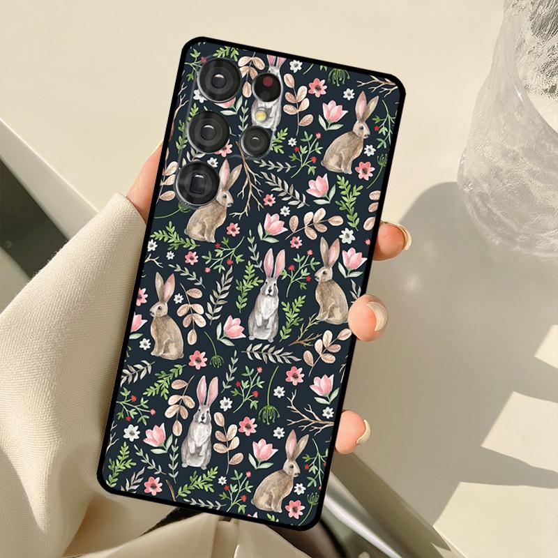 Tigers Leopards Tropical Leaves For Samsung Galaxy S21 S22 Ultra Note 20 S8 S9 S10 Plus Note 10 Plus S20 FE Phone Cover