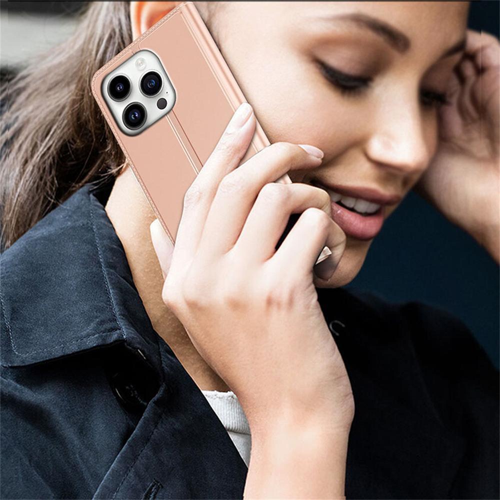 For iPhone 13 Pro Case Card Holder Stand Leather Phone Cover Magnetic Absorption