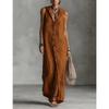 New Arrival Women's Sleeveless Long Maxi Dress, Summer Casual Dress for Women European American Style