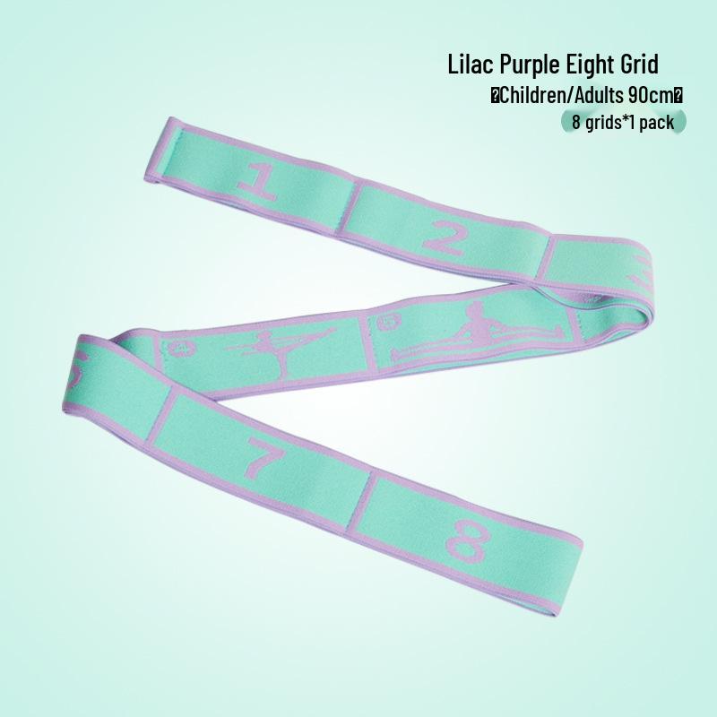 Women s Segmented Yoga Resistance Band for Dance, Back Training, Hip Opening, Strength Training, and Stretching.