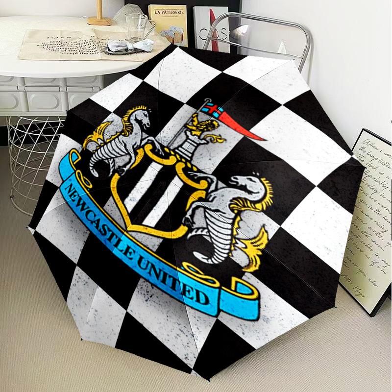 1PC United Crest Printed Umbrella Folding umbrella, automatic umbrella 8-Frame for Travel, camping Fan gifts Christmas Gifts