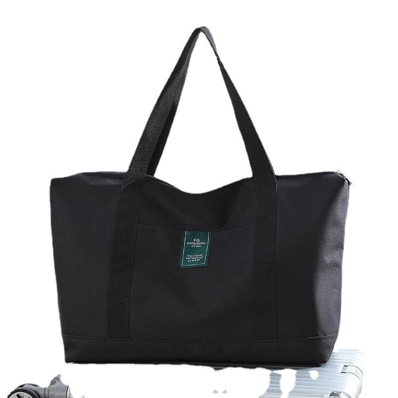 Large Capacity Backpacking Travel Bag Sturdy Tote Bag Going Out Canvas Bag Storage Bag