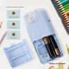 Electric Pencil Sharpener Portable Art Multifunctional Pencil Sharpener Battery Powered Replaceable Knife Rest Student Supplies