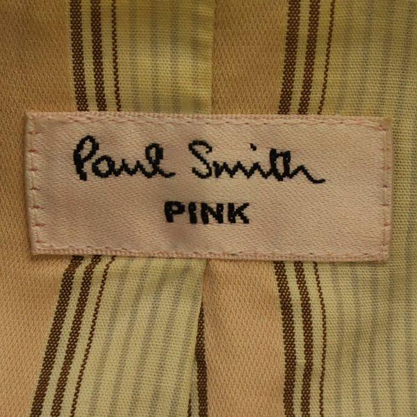 PAUL SMITH PINK Trench Jacket 40 Brown Women Used