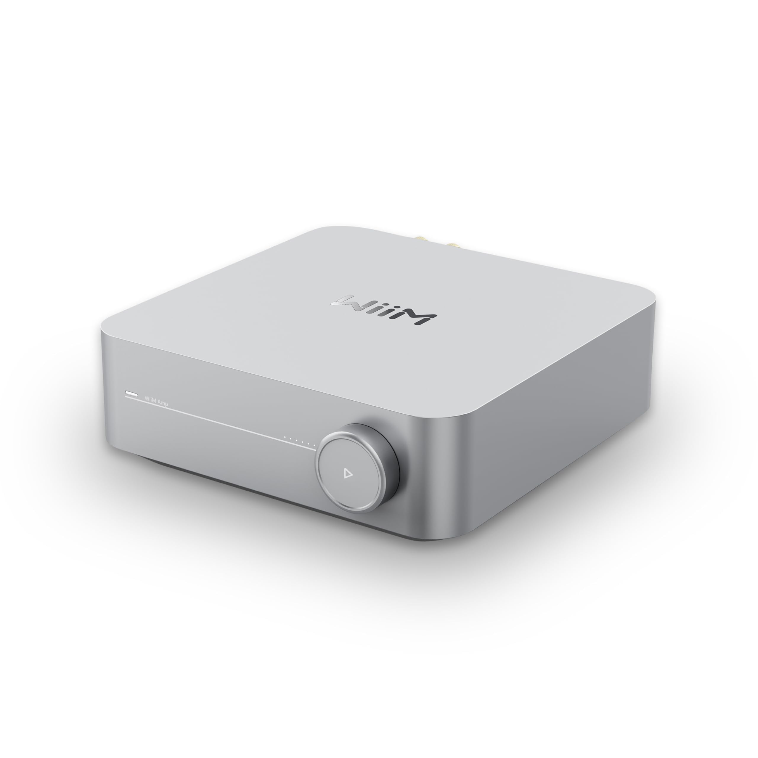 

imported WiiM streaming amplifier compatible with AirPlay HDMI and voice control Compatible with streaming services such as Remote included Silver срібний