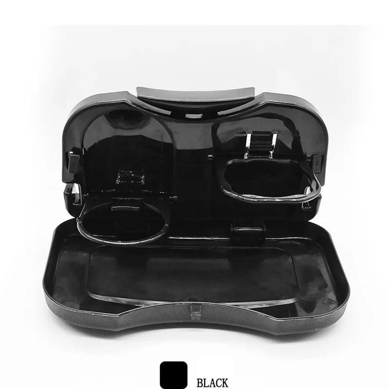 1Pc Folding Universal Car Bracket for Food Tray Drink Holder Auto Back Rear Seat Table Tray Phone Holder Car Storage Box