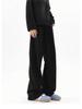 Men's Autumn/Winter Loose Straight Casual Pants with Plus Velvet - Trendy American Style