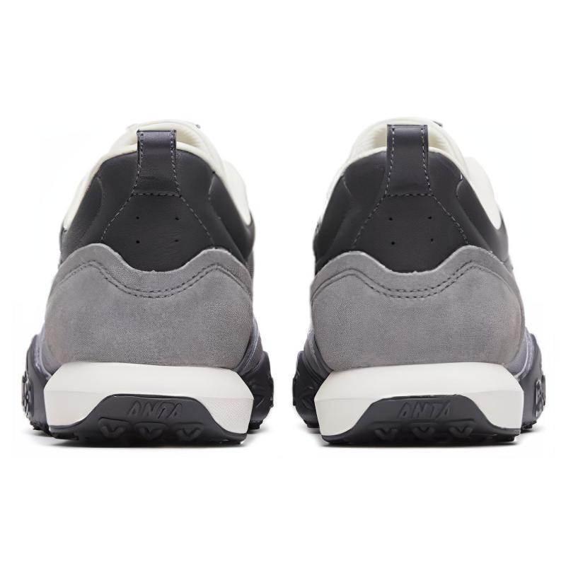 Anta Heritage 90s Comfortable Cushioning Slip Resistant Abrasion Resistant Low top Sports Casual Shoes Men's Sneakers 112318892-2