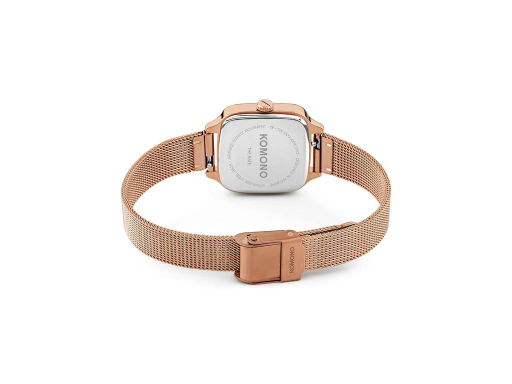 [Authorized Retailer] KOMONO Women's Watch KOM-W4263 [KATE] Kate Royal Rose Gold