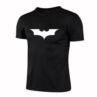 2024 Summer New Men'S Fashion Printed Short-Sleeved T-Shirt Outdoor Running Casual Breathable Quick-Drying Sports Short-Sleeved