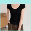 Cotton Short Sleeve T Shirt For Women With Crew Neck And Slim Fit For Summer Casual Wear