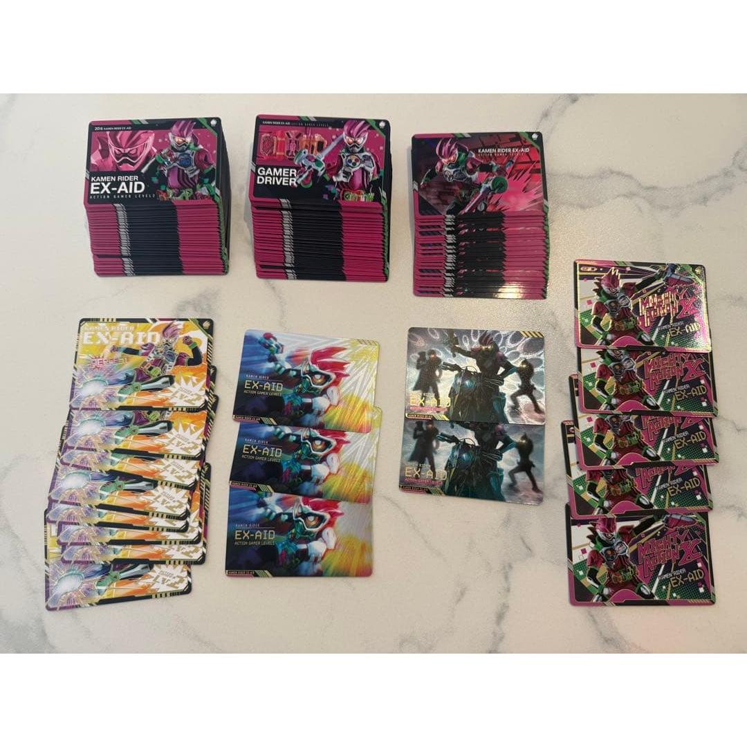 Kamen Rider Ex-Aid Scratch Carddass Large quantity Not sold separately Profile must read