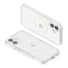 For iPhone 17 Magnetic Case Compatible with MagSafe PC+TPU Clear Phone Cover