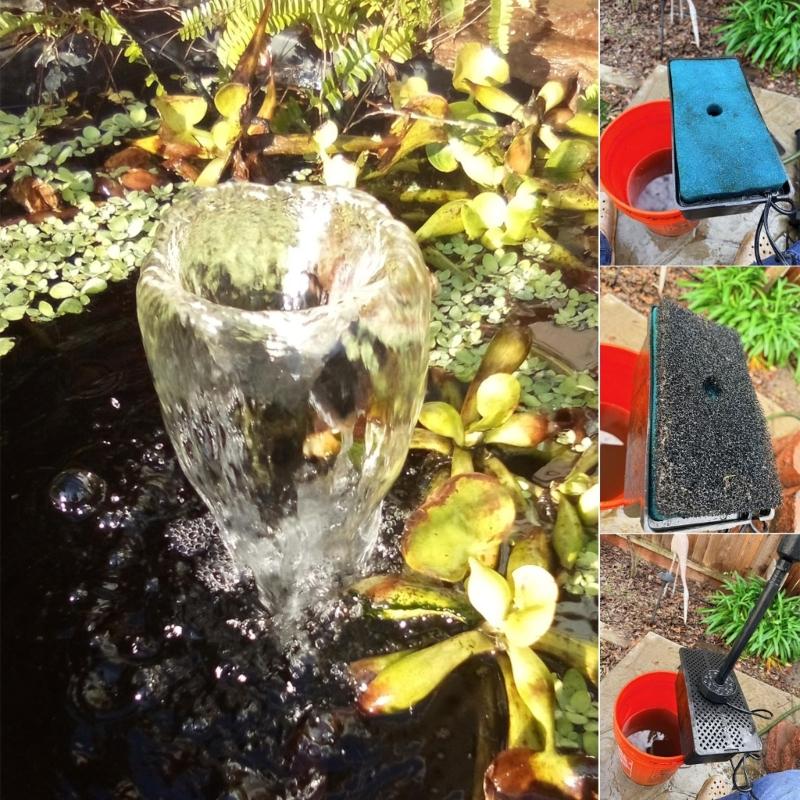 2 Paar Teichfilter-Schwammmedien für Filterbox 52231 und 52229 Effiziente Wasserreinigung