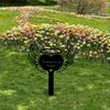 Metal Heart with Angel Wings Memorial Stake Garden Yard Art Grave Marker Pet Remembrance Gift