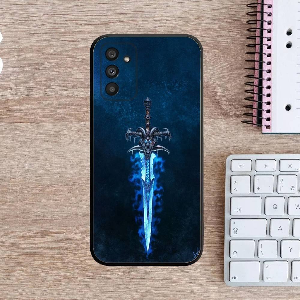 W-World Of W-Warcraft Phone Case For Samsung Galaxy A13,A21s,A22,A31,A32,A52,A53,A71,A80,A91 Soft Black Cover