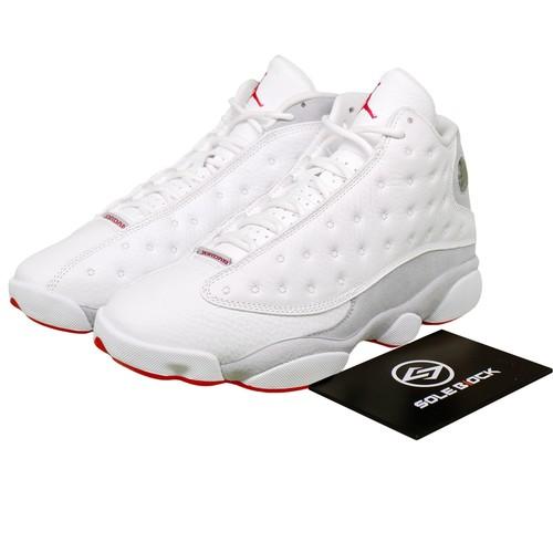 

Air Jordan 13 Retro Серый волк Белый Красный Мужские и GS СОВЕРШЕННО НОВЫЕ 414571-160 EU 41 серый