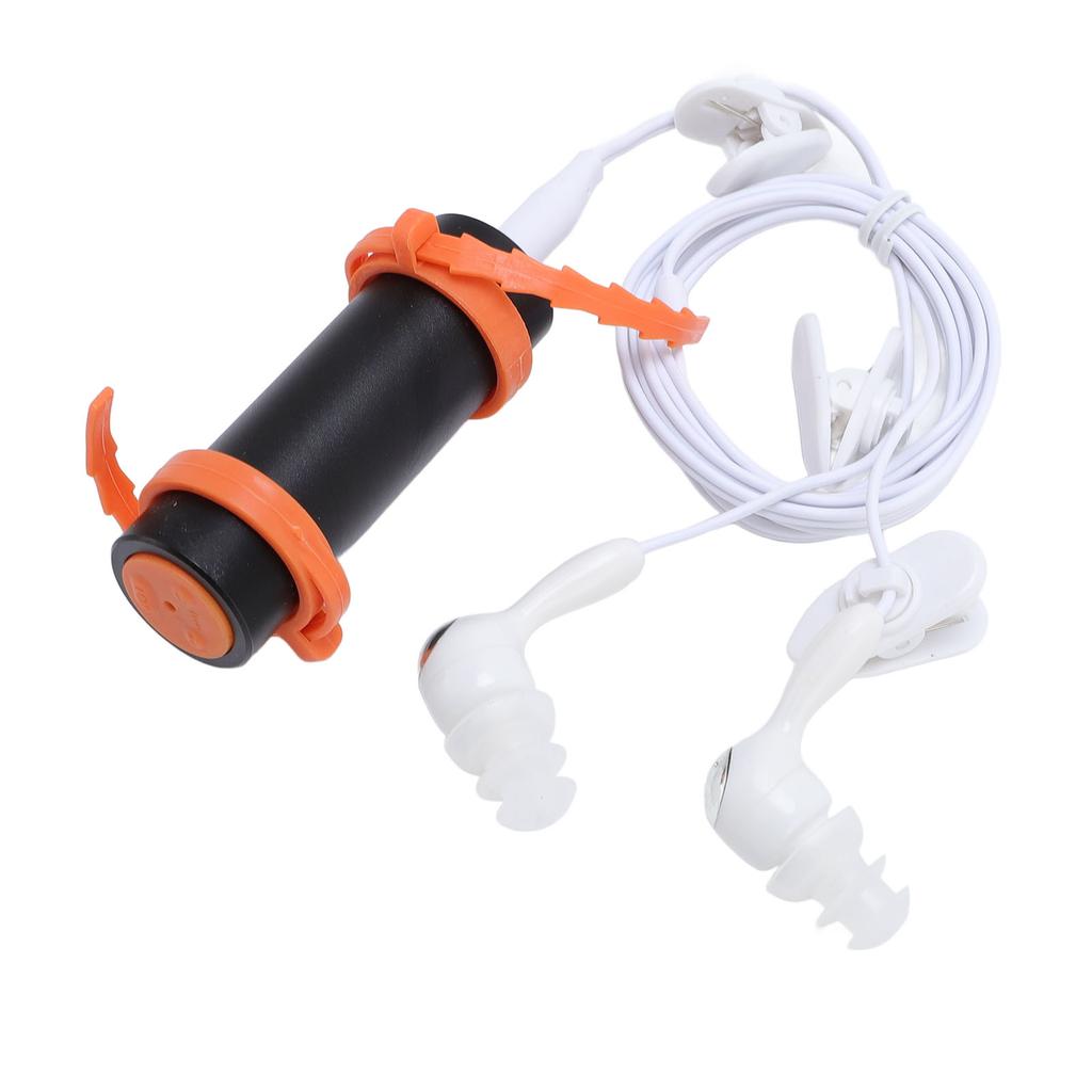 Swimming Water Proof MP3 Player 8GB Portable Aluminum   Music Player with Water Proof Earphones for Swimming Diving Surfing Running