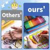 24/12PCS Colorful Crayons Safe Non-Toxic Drawing Toys For Children Graffiti Coloring Pencil Pen Painting Students Stationery