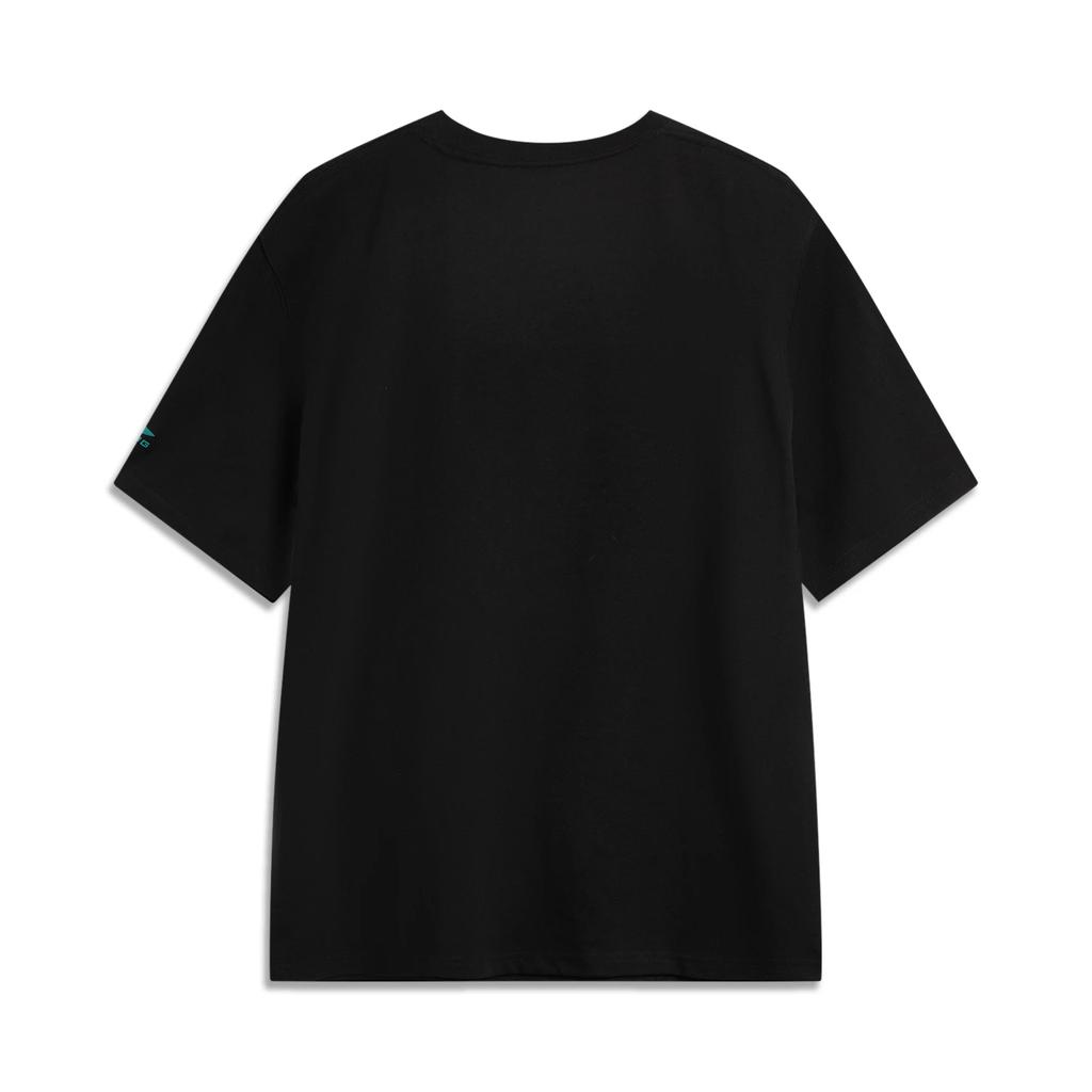 Li-Ning Simple Loose Round Neck Short Sleeve T-Shirt Men Tops AHSV339-3