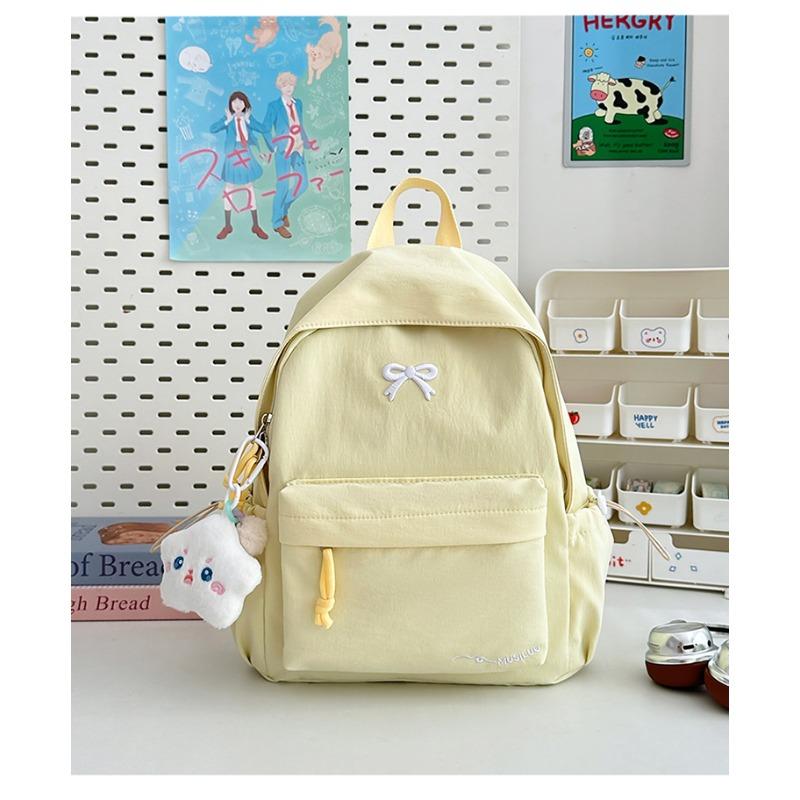 New Highvalue Japanese Ins Fresh and Sweet Candycolored Backpack, Lightweight and Largecapacity Backpack for Junior High School Students