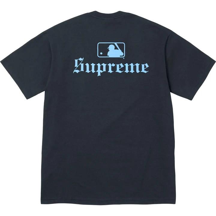 Supreme MLB Teams Tee NY Navy