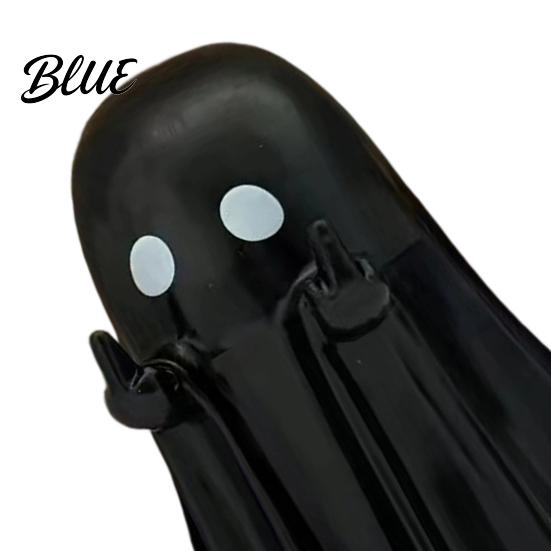 Contenitore Porta Cancelleria Ufficio Figurine Fantasma Dito Medio di Halloween Portapenne Gesto Spettrale Resina Organizer per Cancelleria Supporto Ornamenti Carini,
