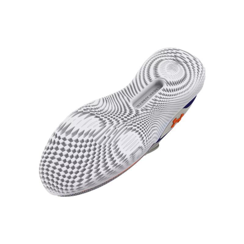 Under Armour Flow Dynamic 'Grey Blue Orange' Sneakers 3026106-101