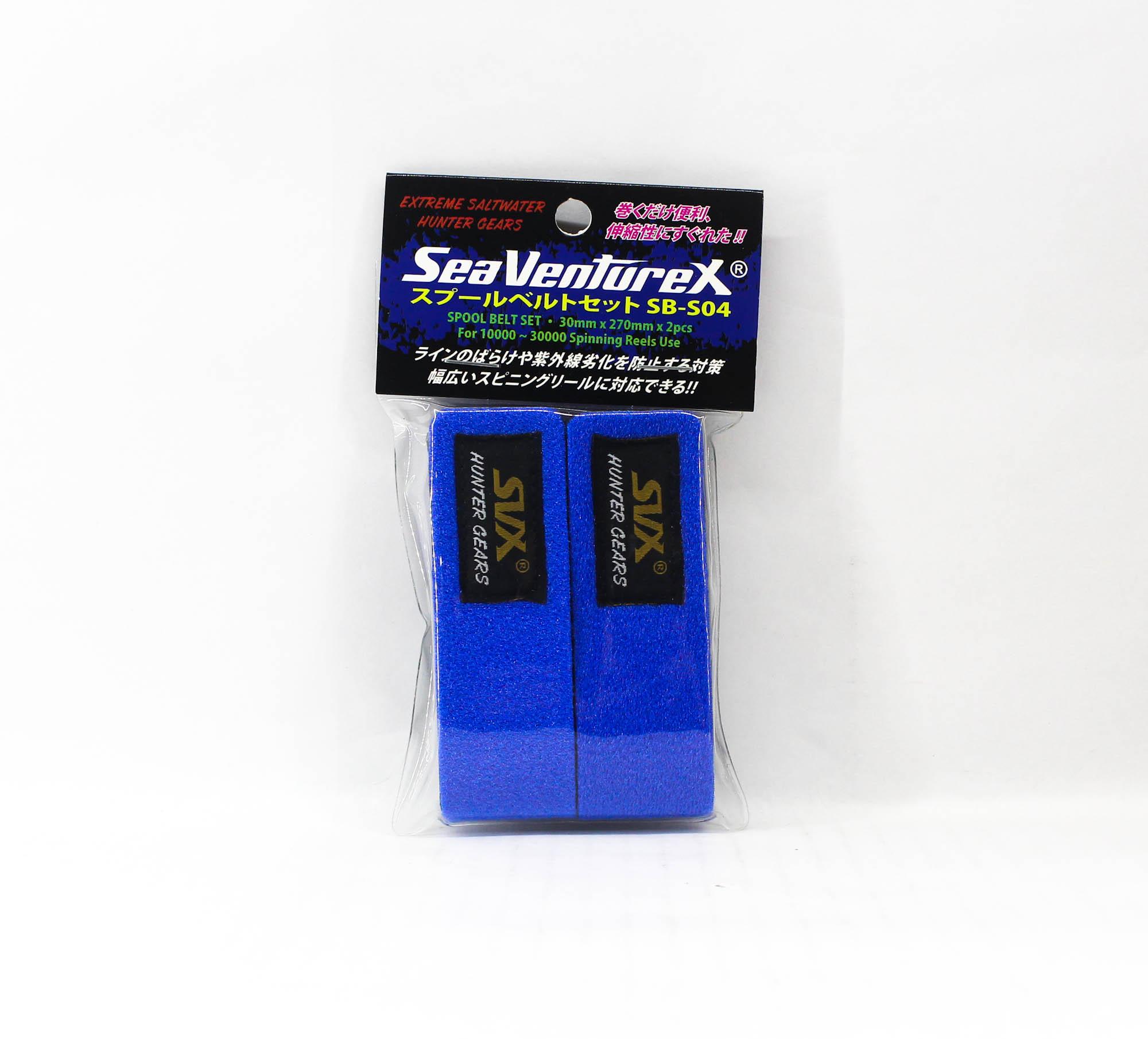 

Sea VentureX SB-S04 Spool Belt 2pcs For 10K-30K Reel Blue (0719)