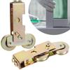 Door and Window Pulley Sliding Old-Fashioned Sliding Window Roller Hardware Accessories 1-1/4inch Load Bearing 330lbs