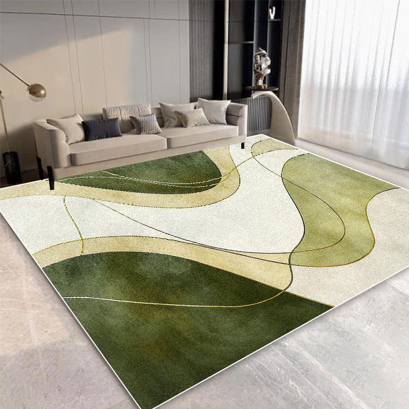 Modern Simple Carpet Large Area Living Room Abstract Decoration Rug Non-slip Bedroom Cloakroom Soft Mat Washable Lounge Rug