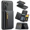 DG.MING M5 Series For Samsung Galaxy S24 FE Case Detachable Magnetic Leather Phone Cover with Card Slots