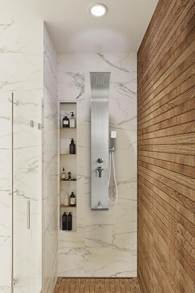 NICKLE shower panel faucet