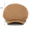 HT5053 Berets Spring Autumn Cap for Men Women Retro Artist Painter Striped Beret Hat Male Female Ivy Flat Cap Hot Sale Beret Cap