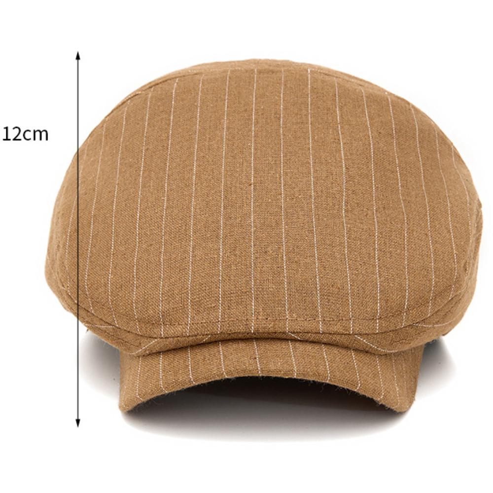 HT5053 Berets Spring Autumn Cap for Men Women Retro Artist Painter Striped Beret Hat Male Female Ivy Flat Cap Hot Sale Beret Cap