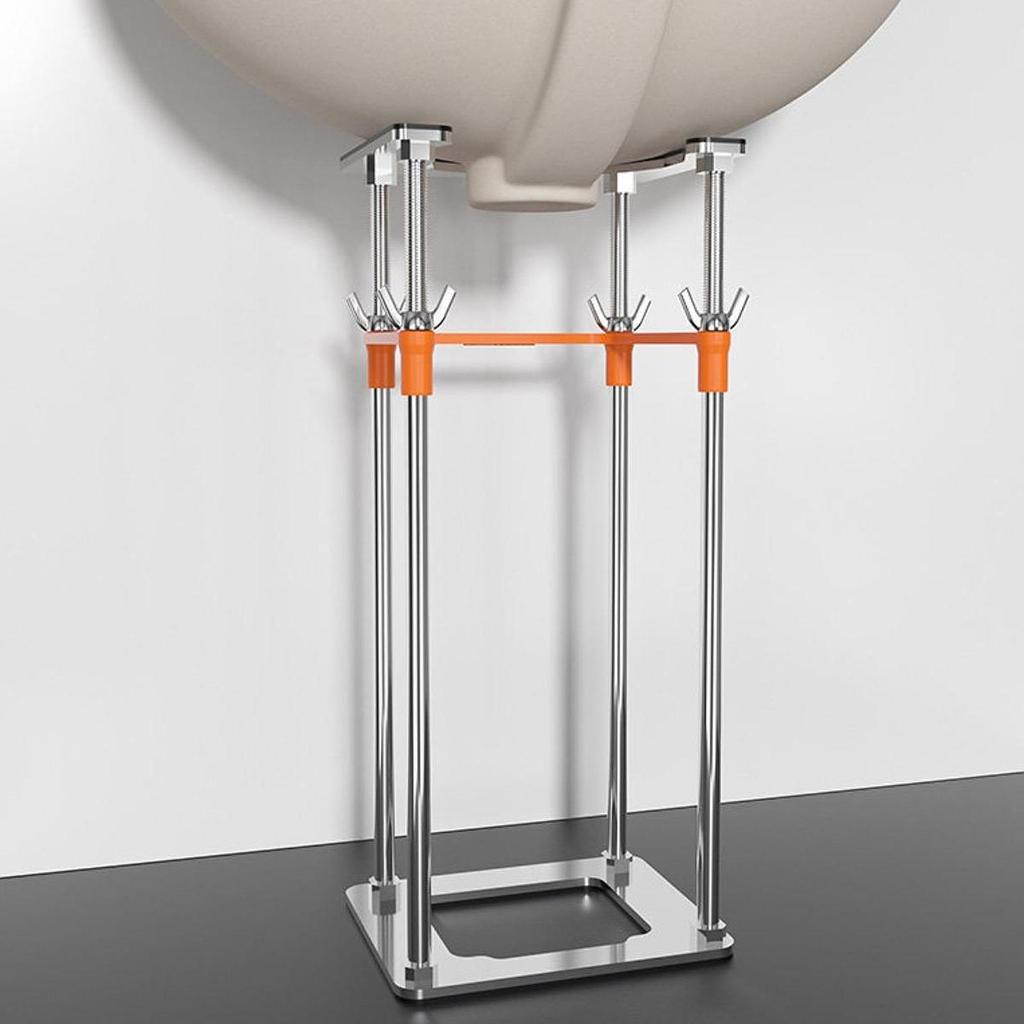 Adjustable Brackets for Undermount Sinks, Easy to Install, Practical And Stable, Mounting on