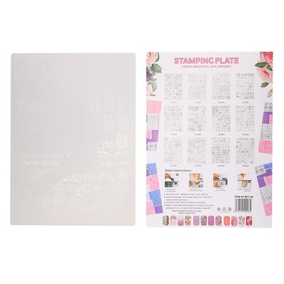 Nail Art Template Stencil Manicure Stamping Polish Image Plastic Print Plate XY B02