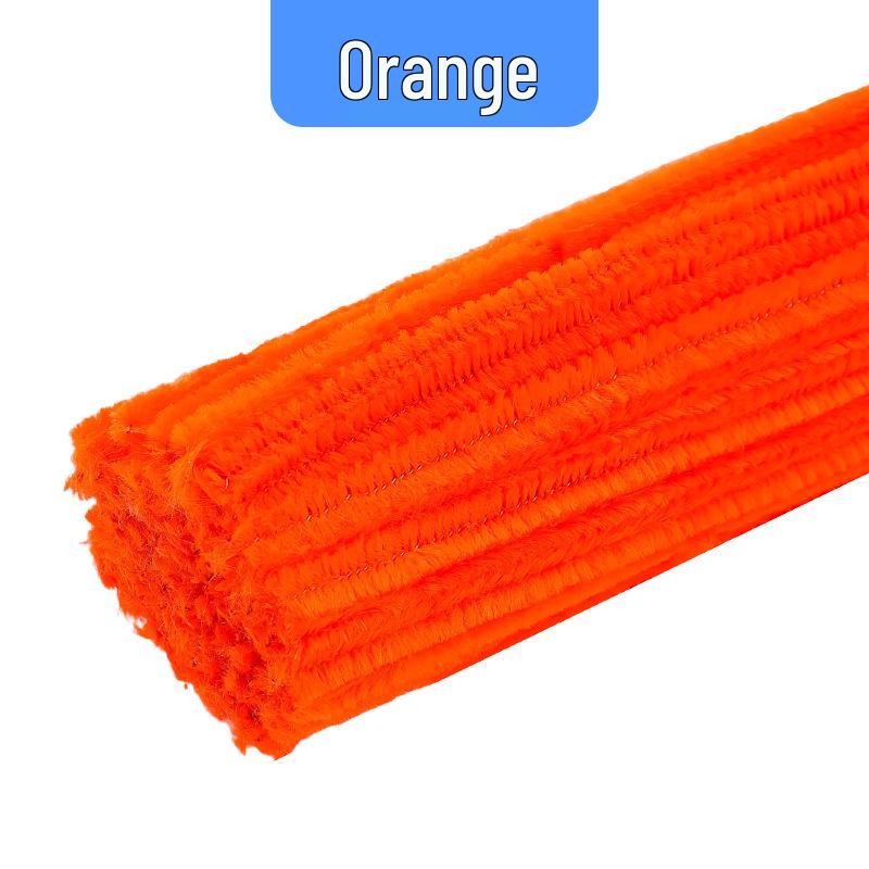 Handmade DIY Chenille Stem Fluff Flower Headband Ornament Material