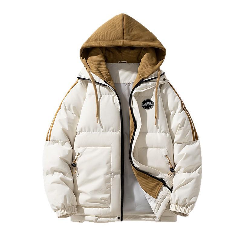 High-Quality Men's/Women's Hooded Two-Piece Cotton Jacket Warm Autumn/Winter Trendy Thick Jacket