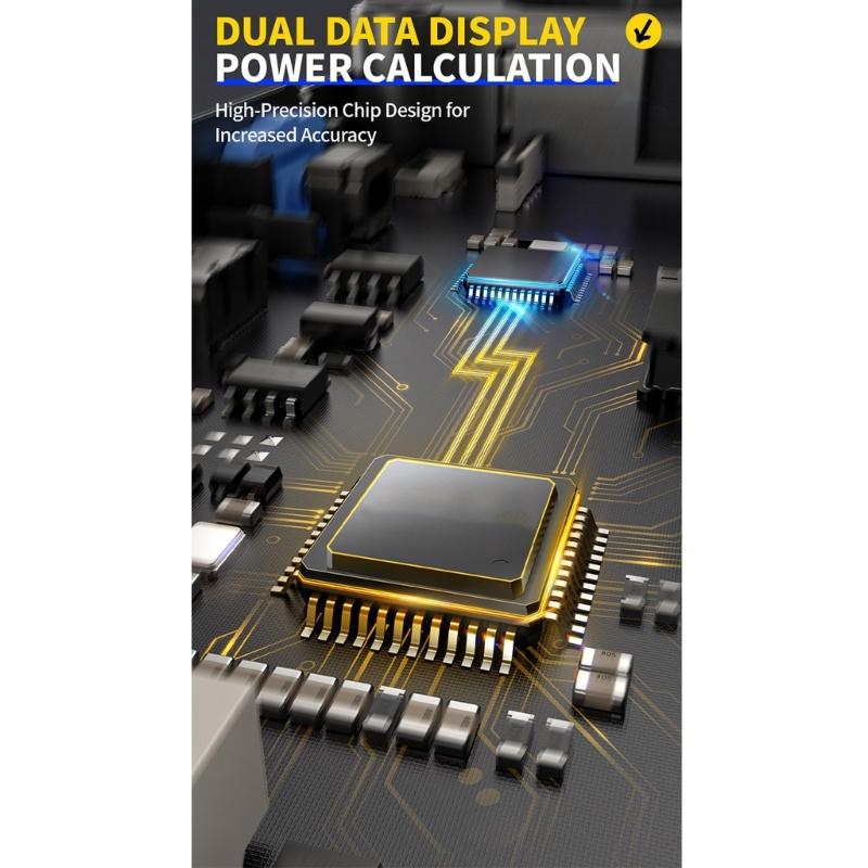 Digital Multimeter Measuring Diode Frequency with Brightness Adjustment Current Voltage Meter 10000 Counts Clamp Meter